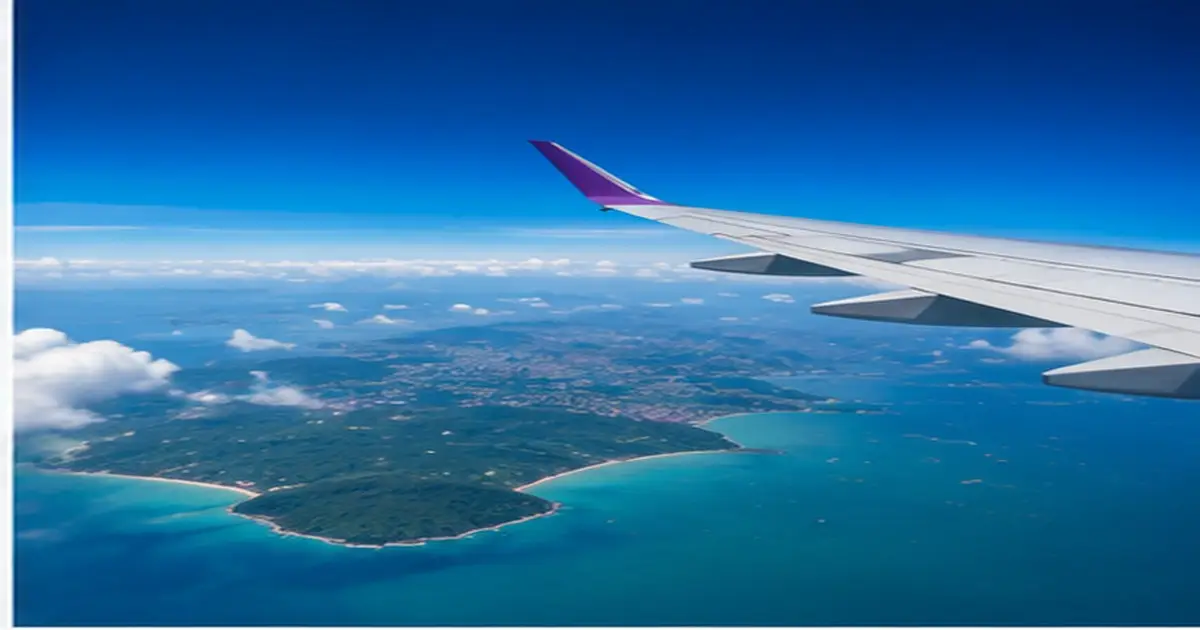 Route planning for direct flights to thailand